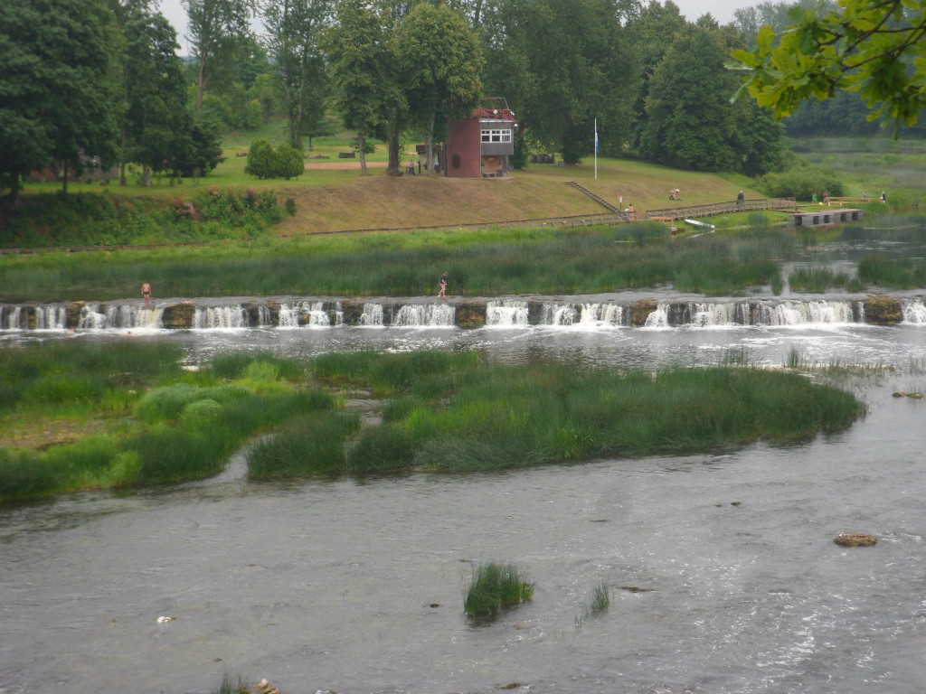 Kuldiga claims to have the widest natural waterfall in all Europe, though it's somewhat less impressive than that might sound