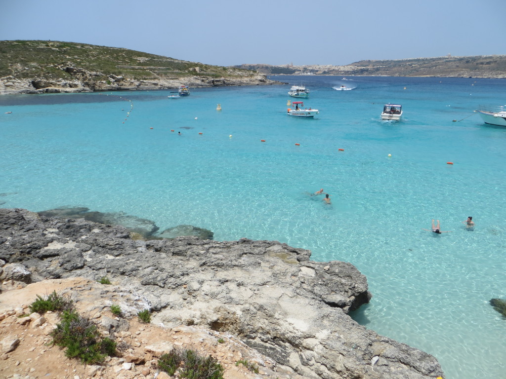 The Blue Lagoon on Comino Island