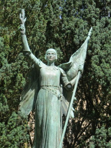 I'm not the only one with bad memories of Poitiers; Joan of Arc spent some unpleasant time here, too.