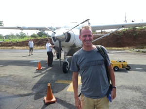 Catching our first flight from Quepos to San Jose, where we'd then grab another to Puerto Jimenez