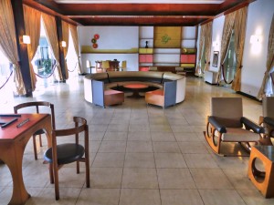 And the incredibly cheesy game room, looking almost exactly as it did when we saw it in 2001, and presumably as it did in the 1970s