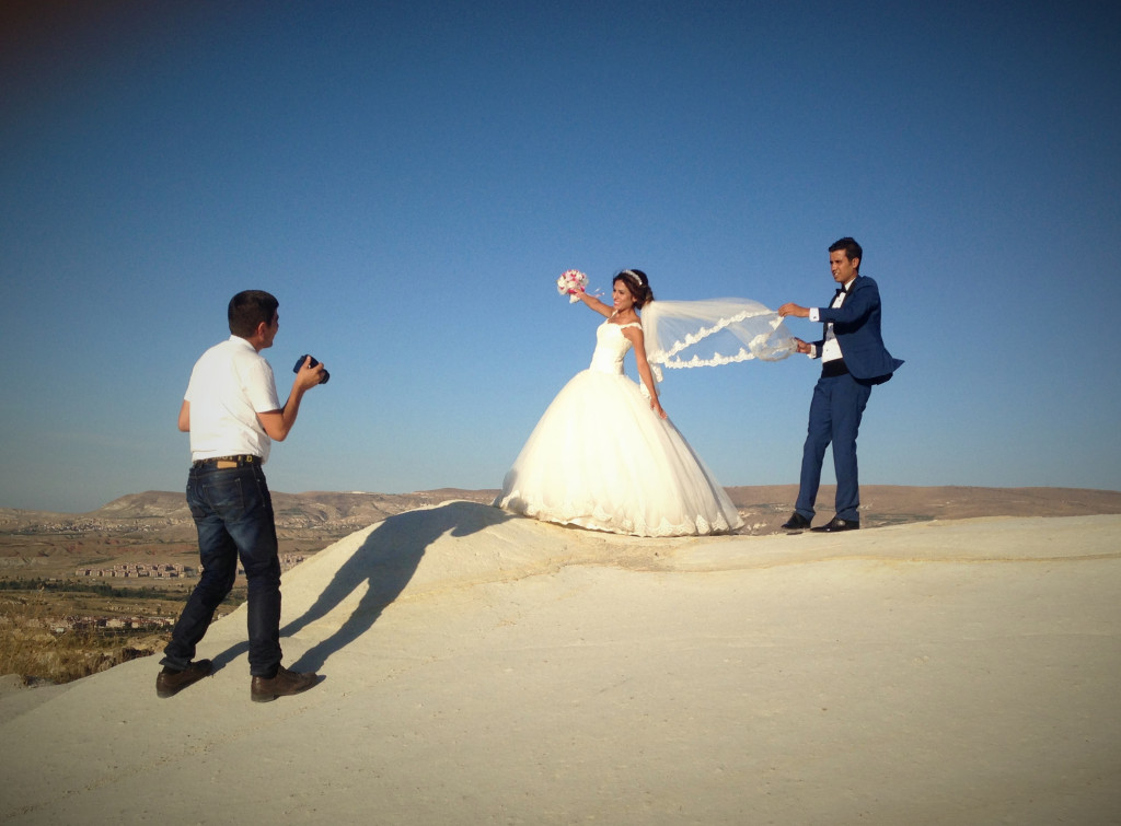 Great country for wedding pictures!