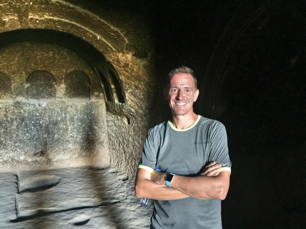 Mark in St. George's Church, one of the first we encountered in the Ihlara Valley
