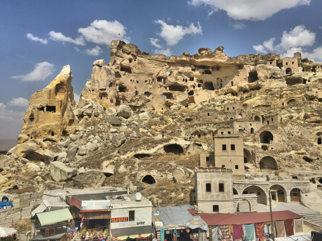 Another highlight was this old village in Çavusin, with the whole town built inside that rock