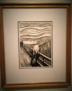 The Thyssen Museum had a special Munch exhibit, the Norwegian artist most famous for The Scream. His work was genuinely interesting though, to put it mildly, often depressing.