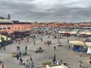 First stop after arrival was lunch in Jemaa El-Fna, Marrakech's main square and allegedly the busiest square in all of Africa