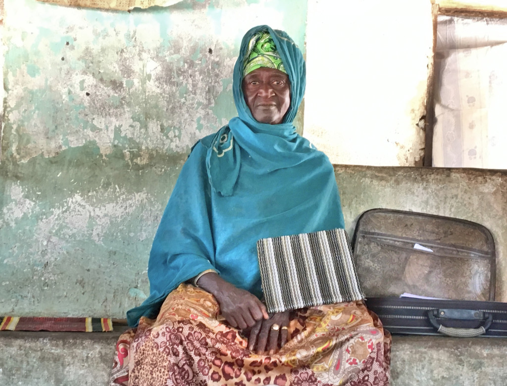Based on the oral history, Alex Haley was a seventh generation descendent of Kunte Kinte. The family is still there in the same village and this woman is an eighth generation descendent. If the oral history is accurate; there is some controversy about that.