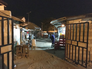 I took one picture of the "streets" of Banjul - The Gambia's capital - as we wound our way to the ferry that would take us across the Gambia River