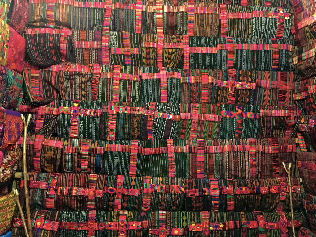 There is no shortage of colorful fabric in the market