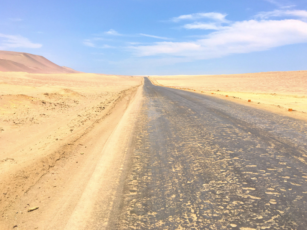 I did a bit of a bike ride out into the Paracas National Reserve. Pretty much just miles and miles of this, at least the part of it that I saw. It reminded me of biking across Nevada which, I realized, was 30 years ago, just about exactly half my life ago.