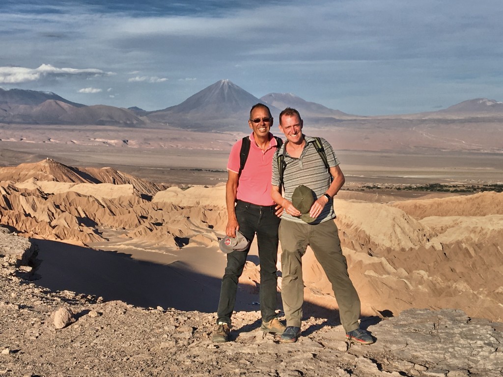 Late on our first afternoon in San Pedro de Atacama, up above Valley of the Moon