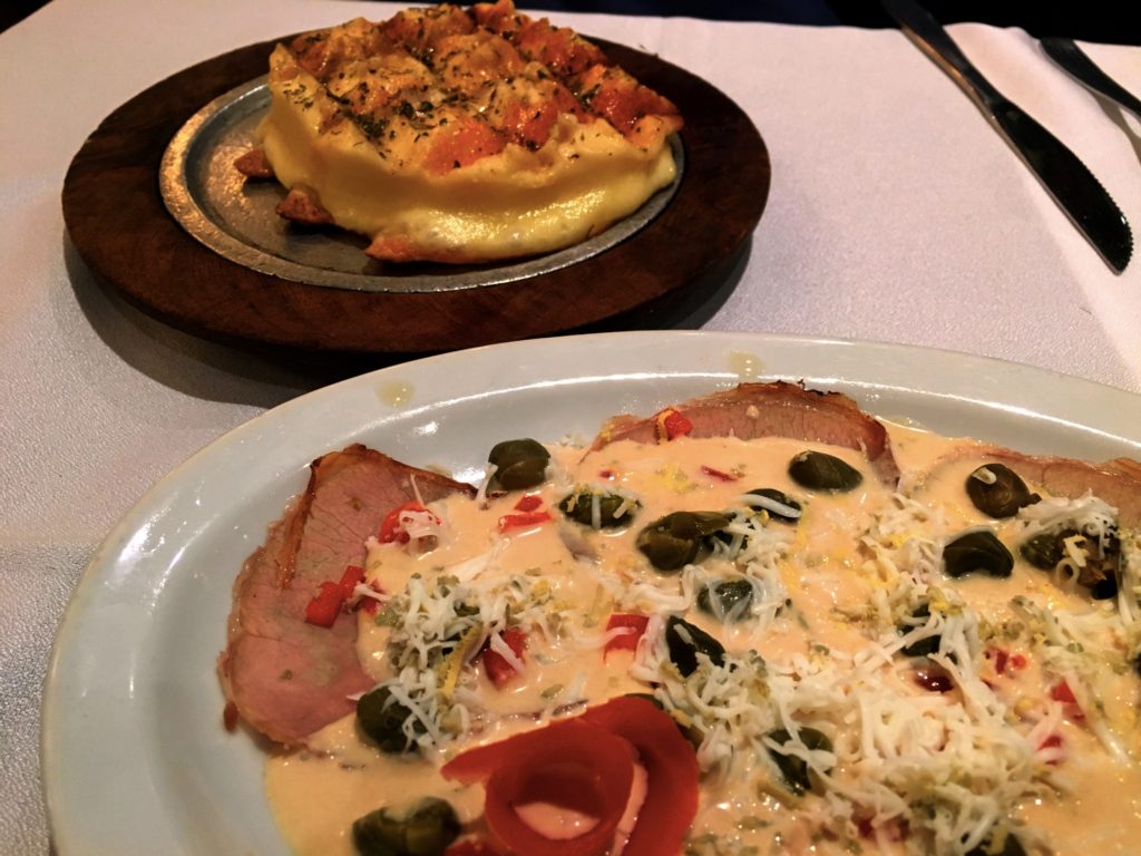 Food was a big deal in Salta. We found a restaurant serving the world's best provaleta - the fried cheese dish on top - and vitello tonato, an Italian veal dish with a tuna sauce. We ate these appetizers three days in a row!