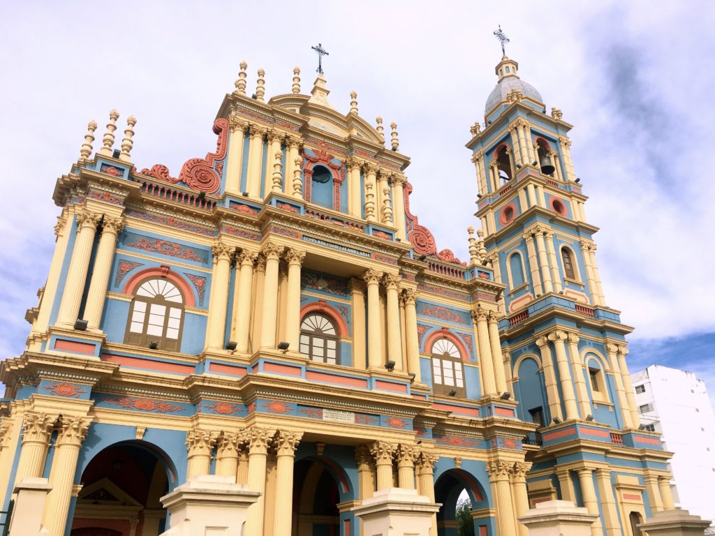 Another colorful church