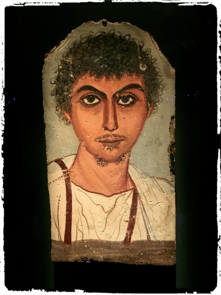 And finally, some old Roman guy in a series of portraits