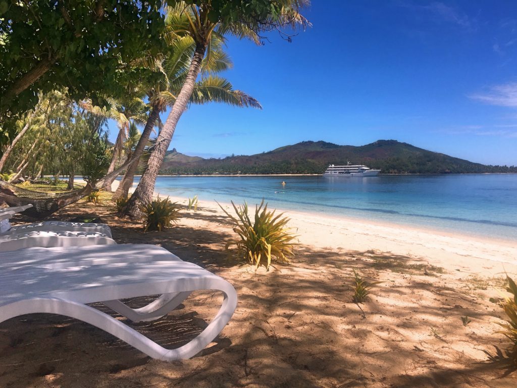 Blue Lagoon Cruises has their own private island in the Yasawas where we spent parts of two days. Nothing not to like about an afternoon here!