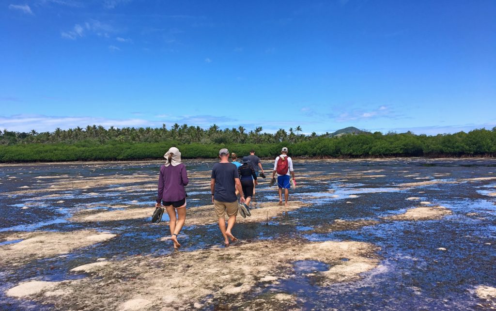 One shore excursion included a hike around an island. We were supposed to have taken a boat back but a few of us walked back instead.