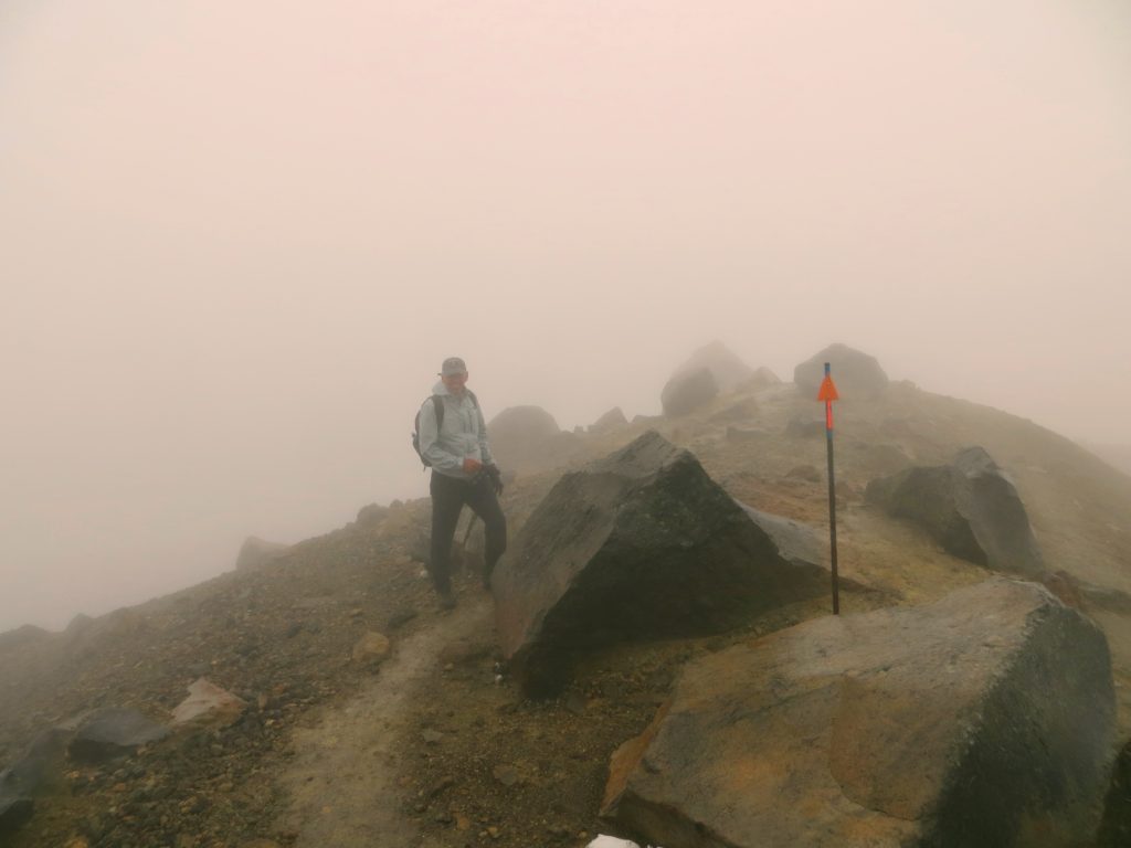 This is still before the weather got totally hellish, but you can get a sense for how great the visibility was (or wasn't…)